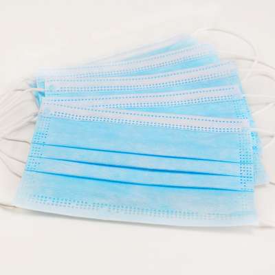 KANBO civil masks manufacturer in Shenzhen , disposable face mask 3 PLY   FOB-Shenzhen