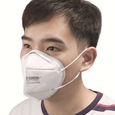 GB2626-2006 Folding Half Face Mask Disposable Non-woven KN95 Face Mask